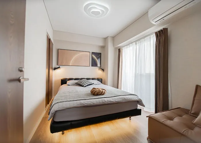Z7全新装修套房3室2厅 新宿2站4分钟,Max 8P-Spacious,3Rooms Near Shinjuku