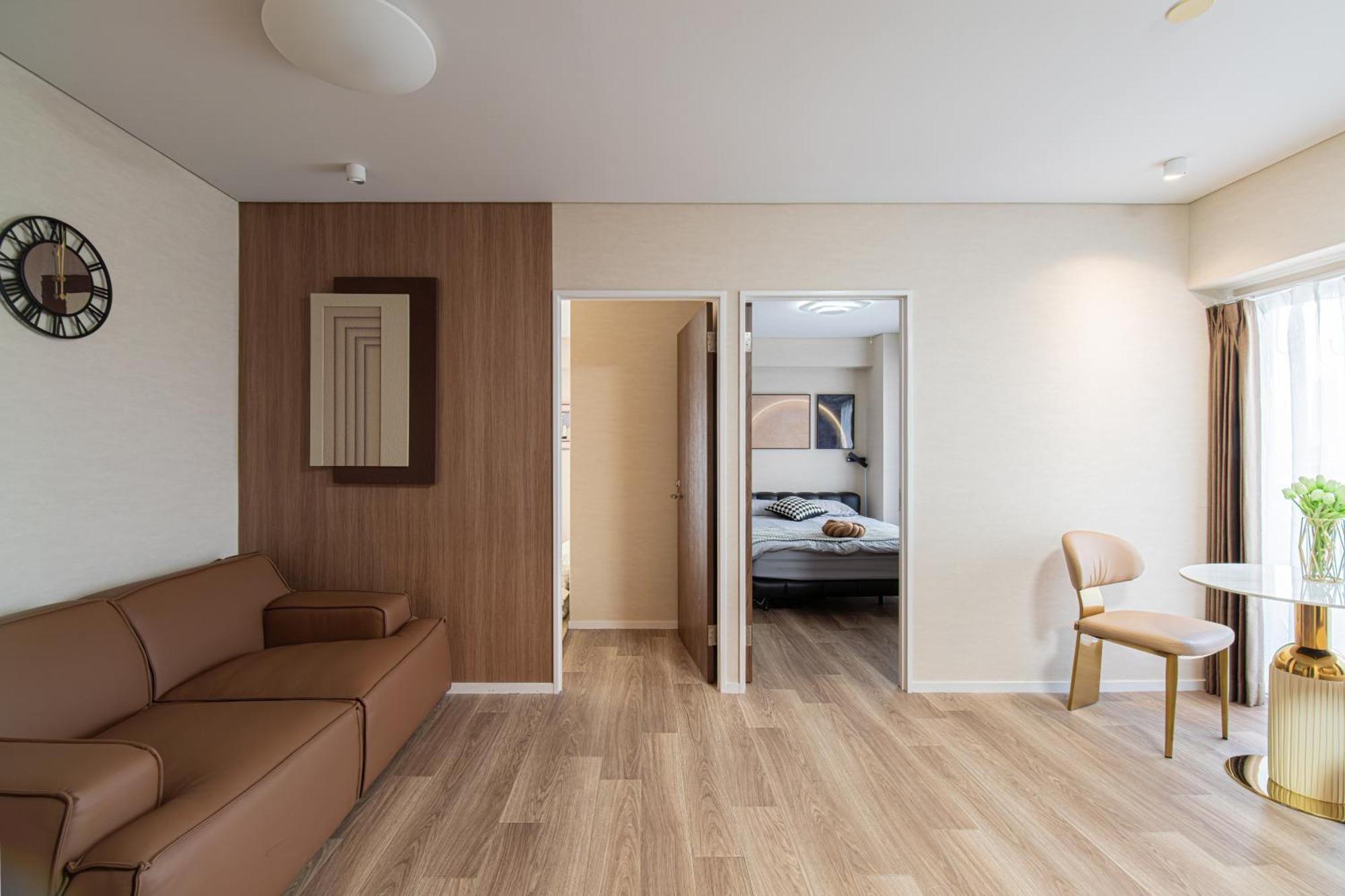 Z7全新装修套房3室2厅 新宿2站4分钟,max 8p-spacious,3rooms Near Shinjuku Tokyo