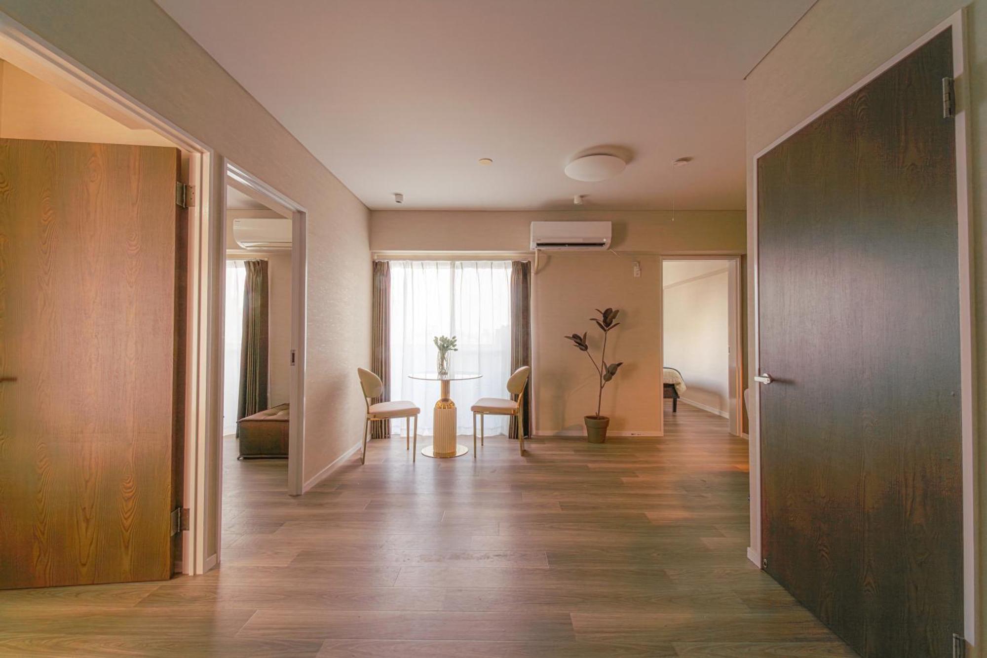 Z7全新装修套房3室2厅 新宿2站4分钟,max 8p-spacious,3rooms Near Shinjuku Appartamento