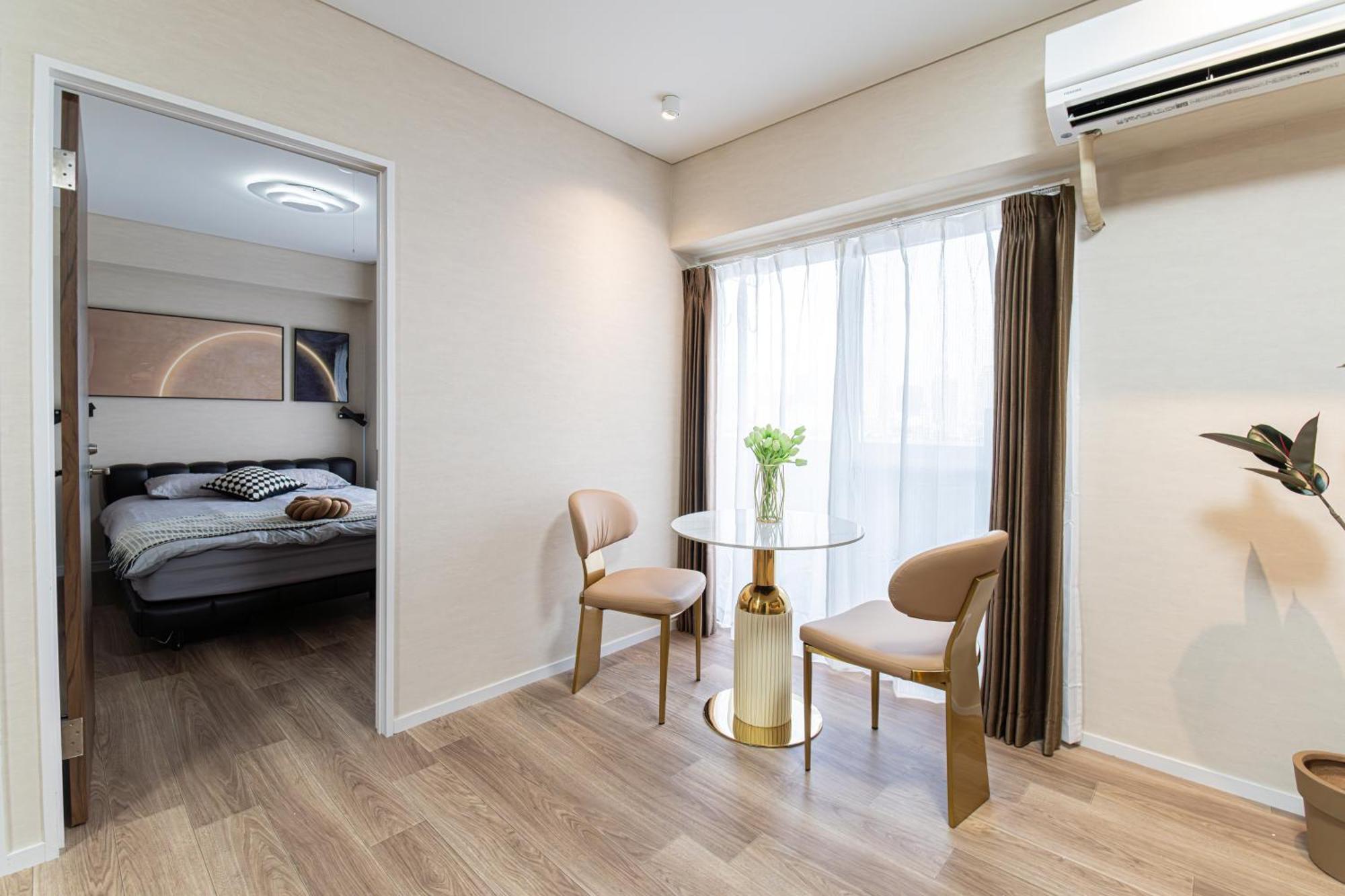 Appartamento Z7全新装修套房3室2厅 新宿2站4分钟,max 8p-spacious,3rooms Near Shinjuku Tokyo
